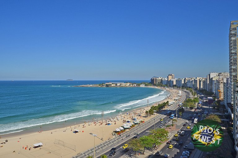 Cobertura Frente para Mar em Copacabana - Rio de Janeiro