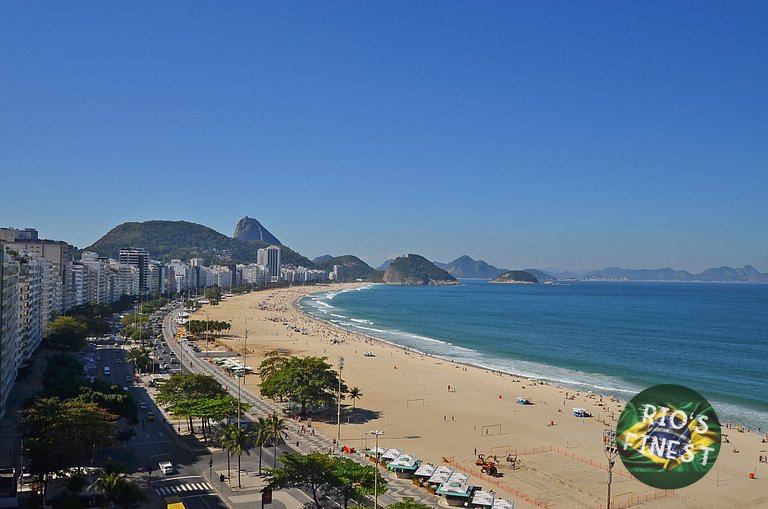 Cobertura Frente para Mar em Copacabana - Rio de Janeiro