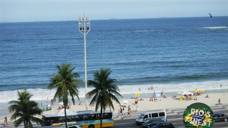 Apartamento de temporada com 3 quartos perto do mar no Rio d
