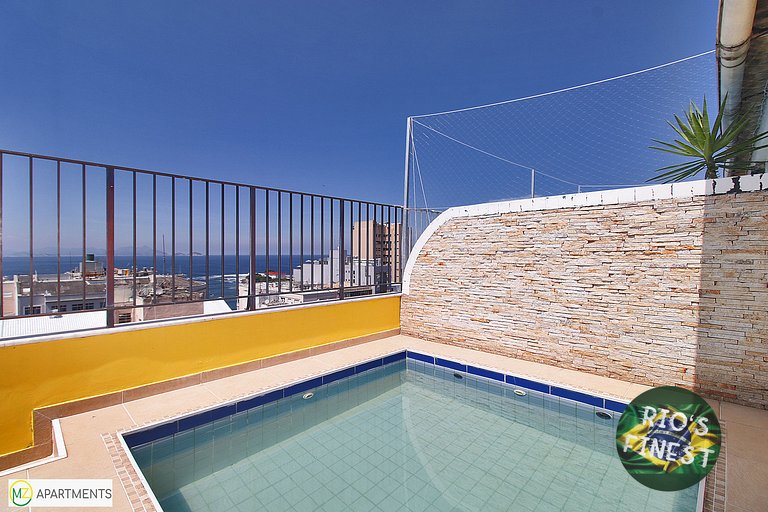 Cobertura mobiliada com Piscina no Rio de Janeiro