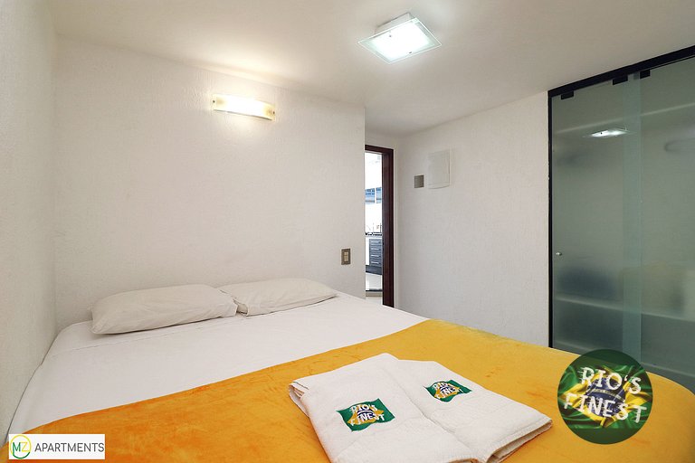 Cobertura de 4 quartos com teraço frente para o Mar no Rio