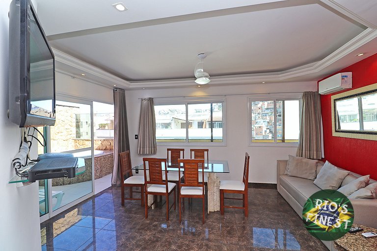 Penthouse de 3 dormitorios en Rio de Janeiro
