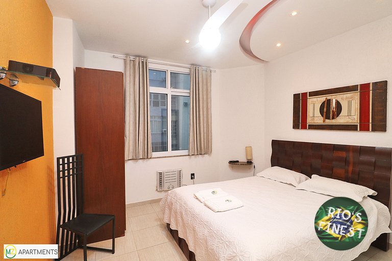 Apartamento temporada de 3 dormitorios cerca del mar en Río