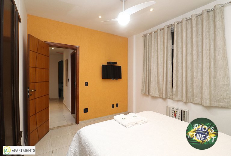 Apartamento temporada de 3 dormitorios cerca del mar en Río