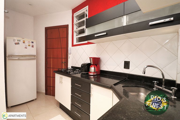 Apartamento temporada de 3 dormitorios cerca del mar en Río