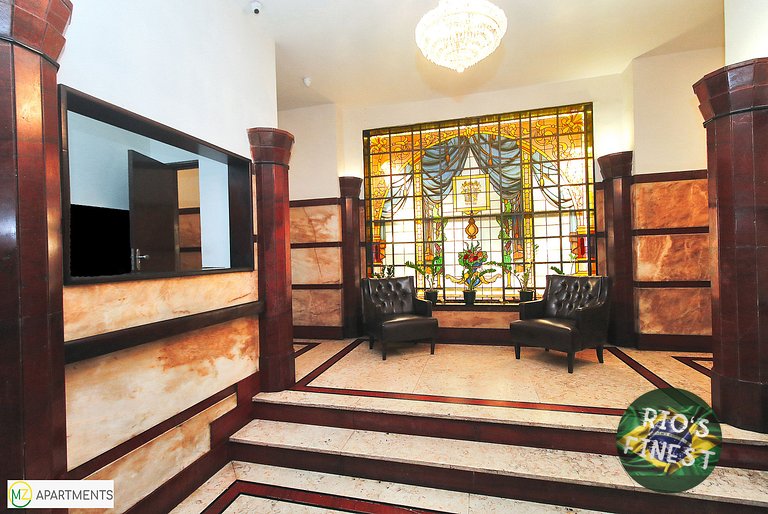 Apartamento de temporada com 3 quartos perto do mar no Rio d
