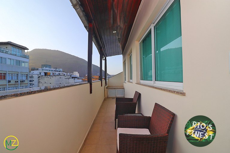 Cobertura de 3 quartos em Copacabana no Rio