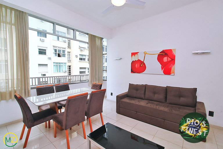 Apartamento temporada de 3 dormitorios cerca del mar en Río
