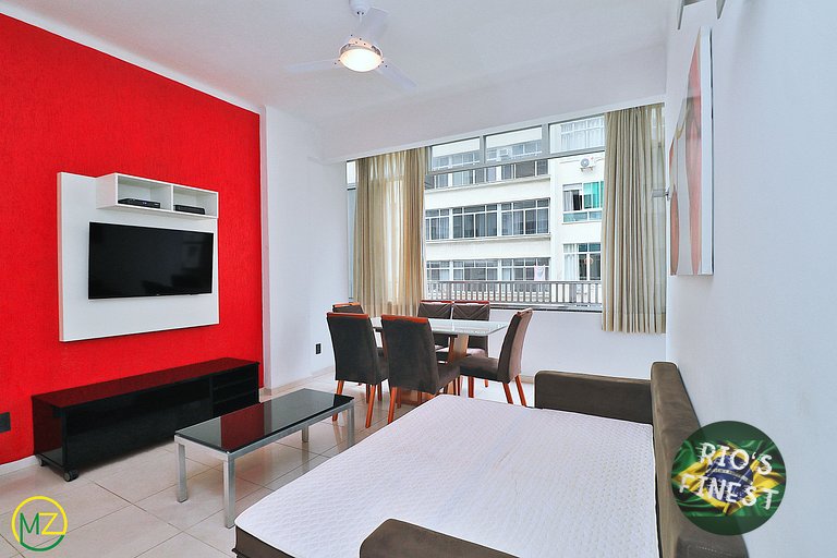 Apartamento temporada de 3 dormitorios cerca del mar en Río