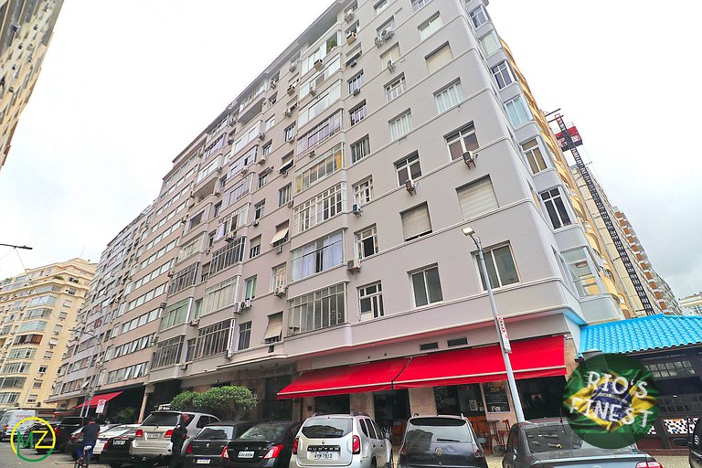 Apartamento de temporada com 3 quartos perto do mar no Rio d