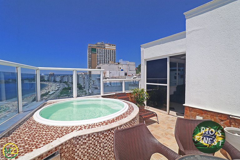 Beachfront Penthouse Apartment in Copacabana - Rio de Janeir