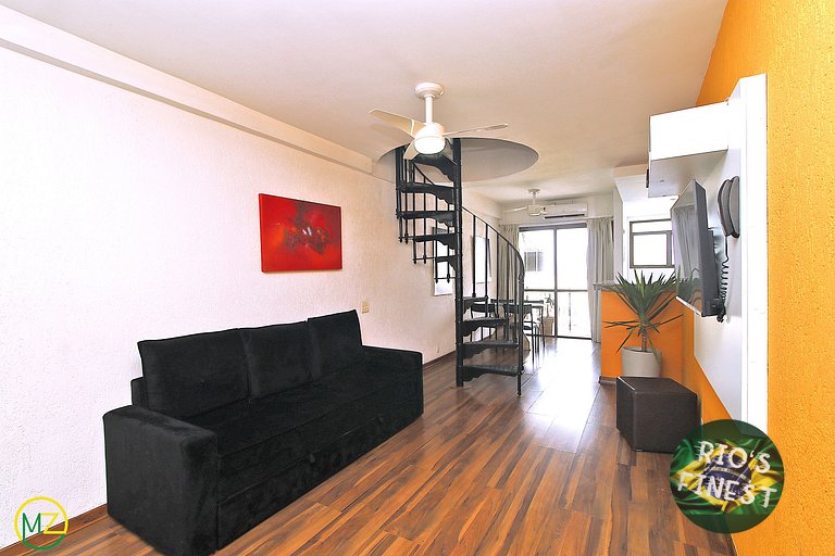 Copacabana Penthouse com Piscina y 2 dormitorios