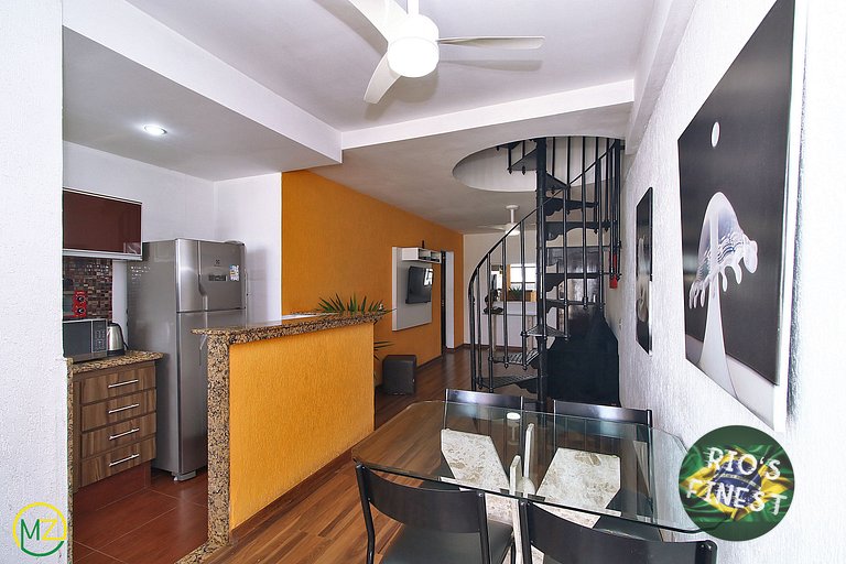 Copacabana Penthouse com Piscina y 2 dormitorios