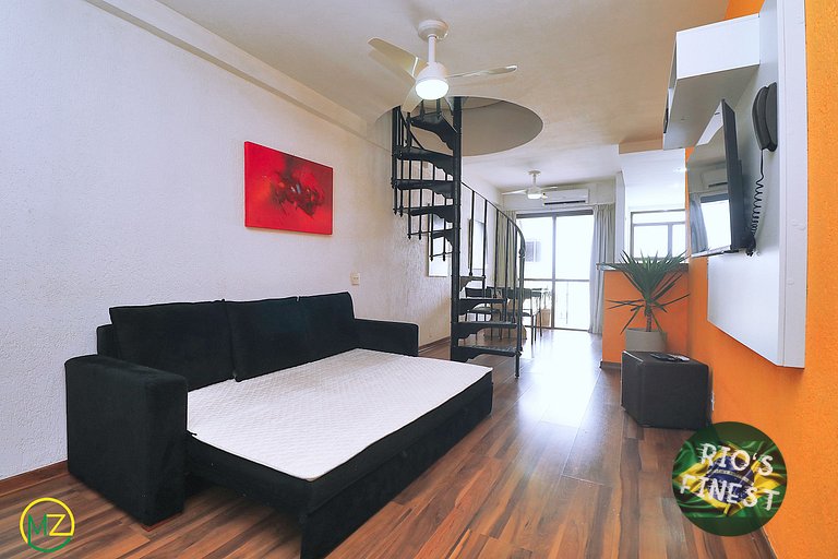 Copacabana Penthouse com Piscina y 2 dormitorios
