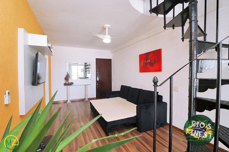 Copacabana Penthouse com Piscina y 2 dormitorios