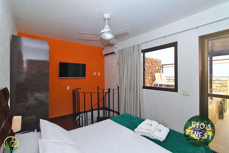 Copacabana Penthouse com Piscina y 2 dormitorios