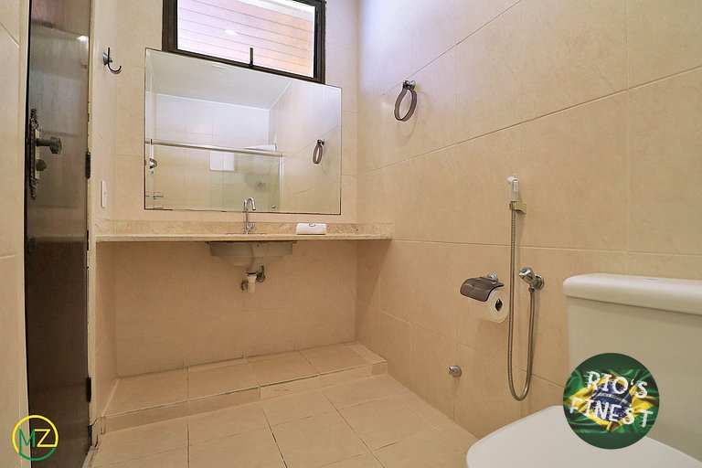 Copacabana Cobertura de 2 quartos com Piscina