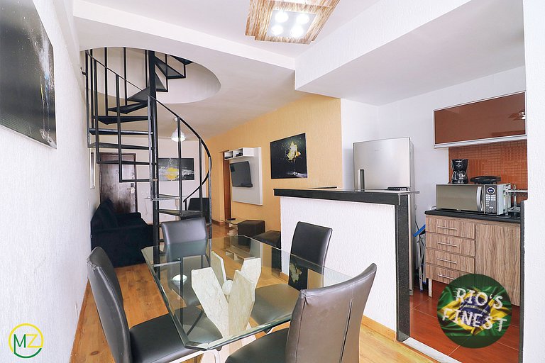 Close to Ipanema - Penthouse Apartment with Pool in Copacaba