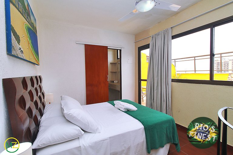 Cerca de Ipanema, Penthouse com Piscina en Copacabana