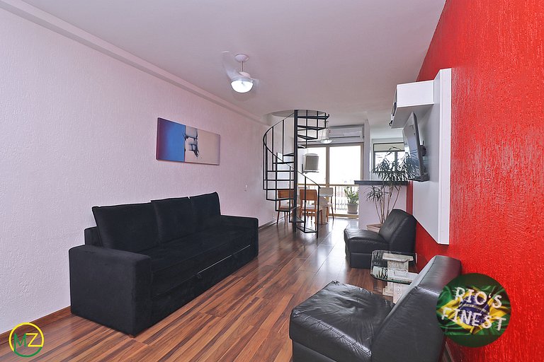 Furnished Penthouse Apartment with Pool in Rio de Janeiro