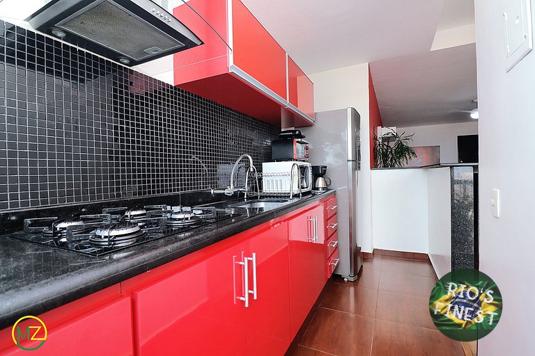 Penthouse amueblado con piscina en Río de Janeiro