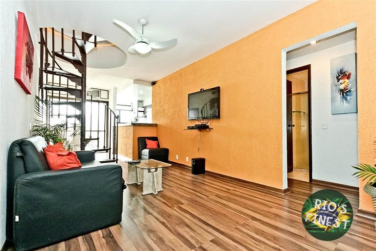 Copacabana Penthouse 2 Bedroom Apartment with Pool